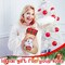 6 Sets Christmas 5D DIY Diamond Stockings Snowman Art (Snowman) 13.78 x 7.87 x 0.08 inches